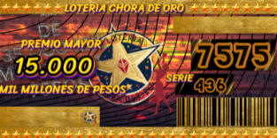 Billete ganador mayor